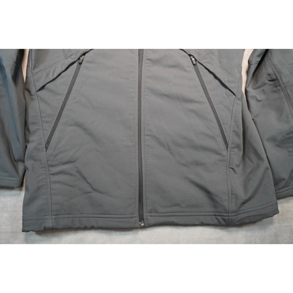 Nike Jacket Mens Small Gray NDSU Bison Athletic Training Sanford Health Full Zip